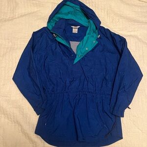 TRUE VINTAGE American Casual Retro 80s NYLON WINDBREAKER - Moving Comfort Medium